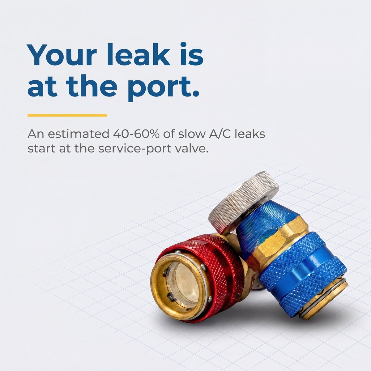 FreezeCap™ – Instant Snap - On A/C Leak Sealer